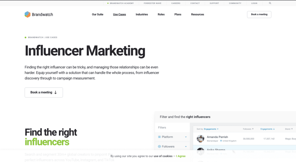 Brandwatch influencer marketing program 