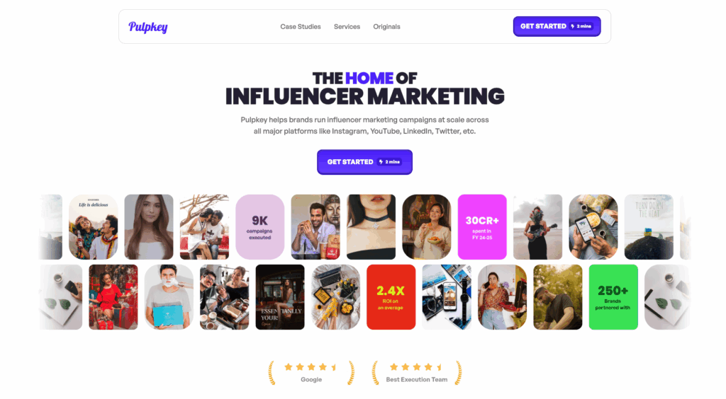 PulpKey Influencer app