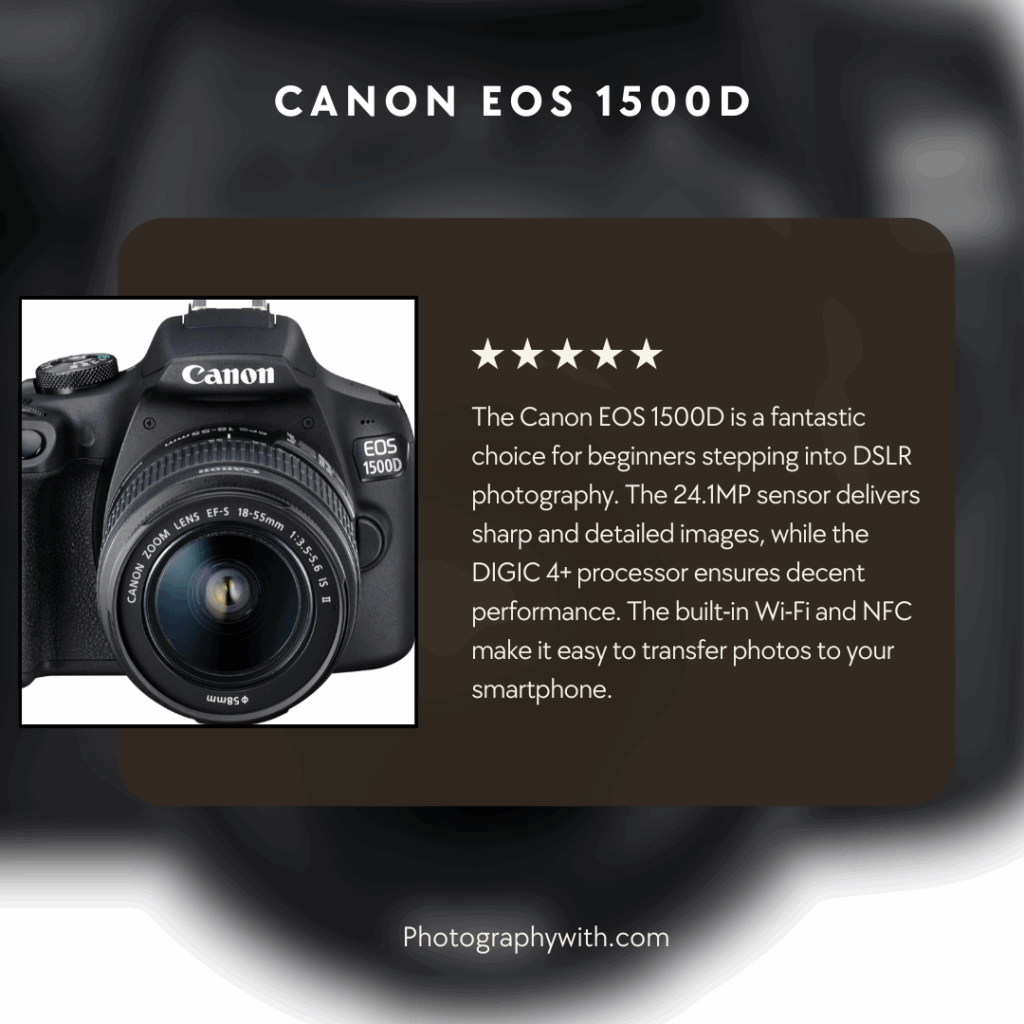 Canon EOS 1500D Review