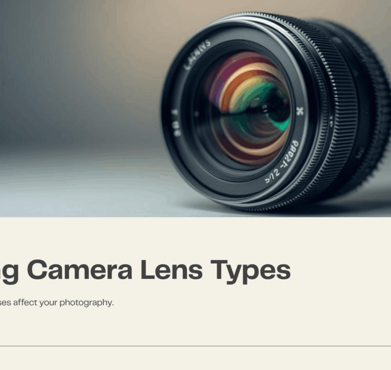 Choose the Best Camera Lens Types