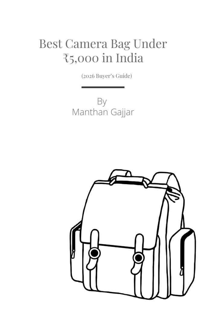 Best Camera Bag Under 5000 in India Pin